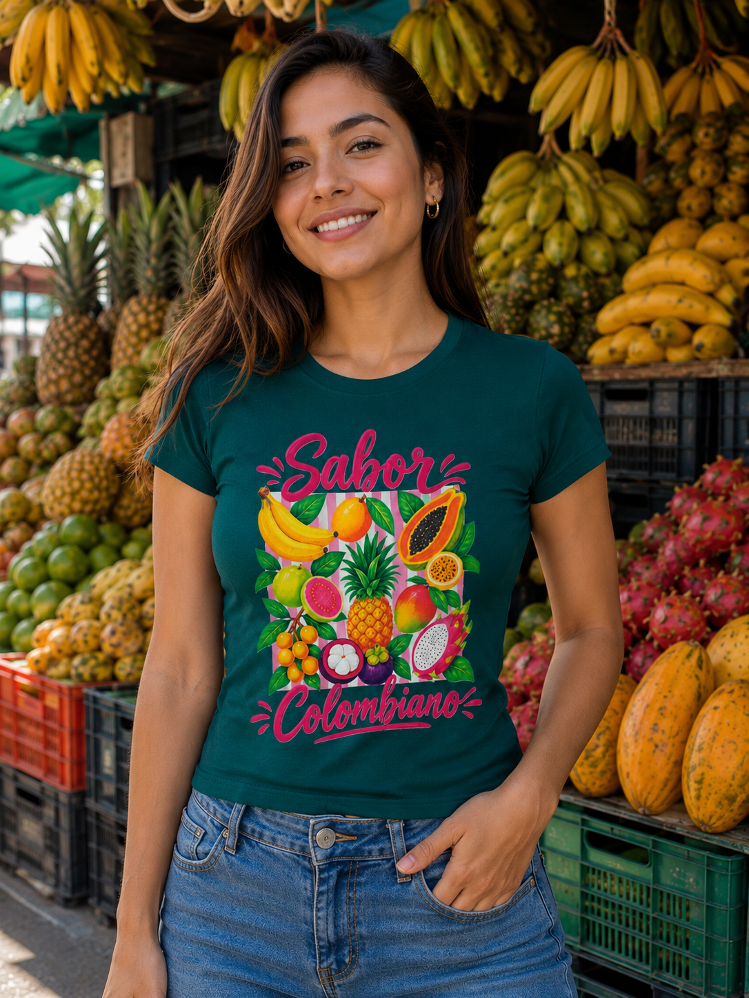 Camiseta Frutas